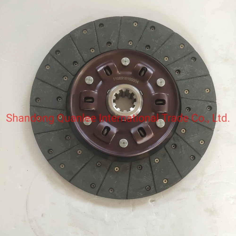 Chinese Light Truck Clutch Disc Driven Foton 1049A, 1069.1099 T65804000 D=325