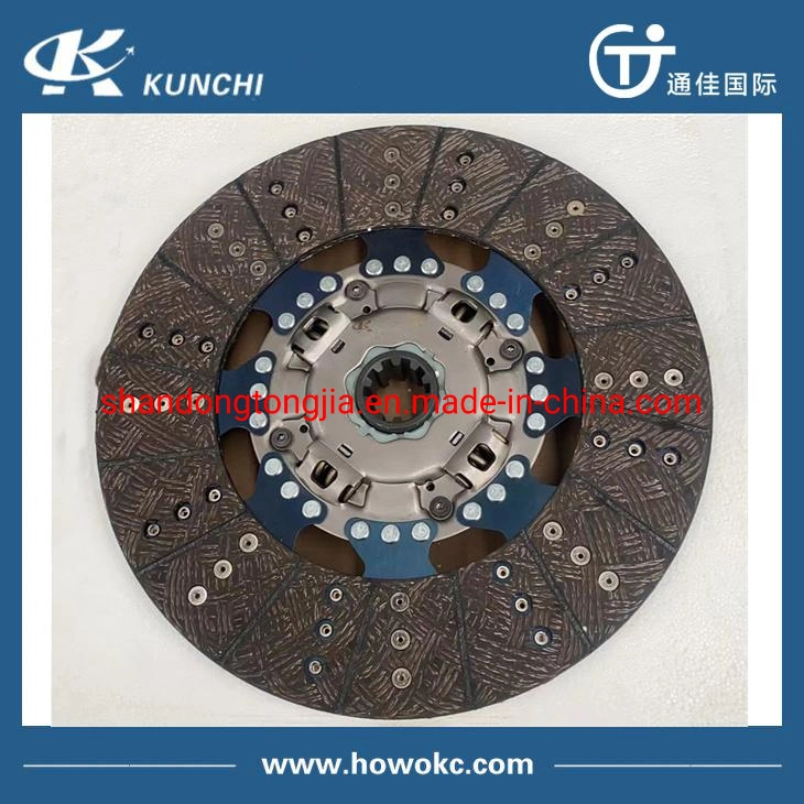 Chinese Sinotruk HOWO Shacman FAW Foton Dongfeng Beiben Heavy Truck Spare Parts Clutch Disc 1600740