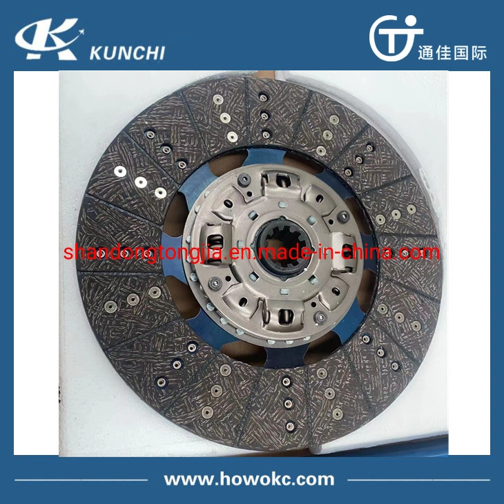 Chinese Sinotruk HOWO Shacman FAW Foton Dongfeng Beiben Heavy Truck Spare Parts Clutch Disc 1600740