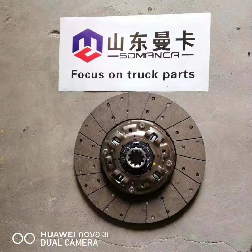 HOWO Truck Engine Parts Wg9114160020 Factory Supply Clutch Disc, Driven Plate Disc for Chinese Truck HOWO, Shaanxi, Dongfeng, FAW Dz1560160020/Leo200004A